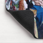 マドンナと聖徒3人の子(詳細、M 070) マウスパッド (コーナー)