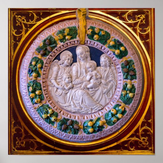 マドンナと聖徒 ポスター (正面)