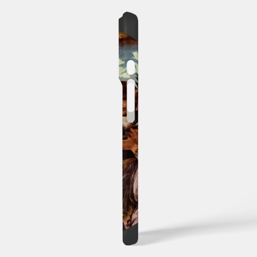 マドンナとBotticelliによる8つの天使を持つ子供 Case-Mate iPhoneケース (裏面 / 左)