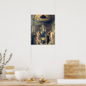 マドンナとSSの間の子供の即位。Jフランシス ポスター (キッチン)