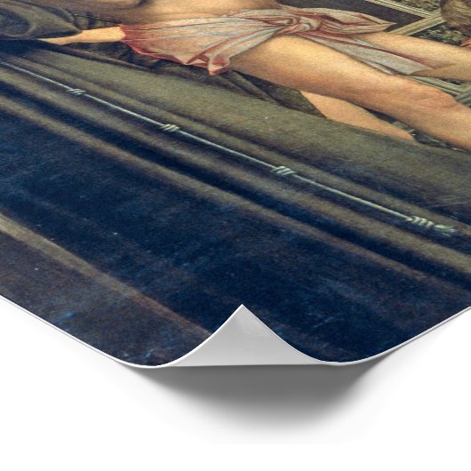 マドンナとSSの間の子供の即位。Jフランシス ポスター (角)