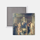 マドンナとSSの間の子供の即位。Jフランシス マグネット (正面/裏面)