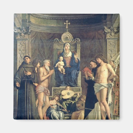 マドンナとSSの間の子供の即位。Jフランシス マグネット (正面)