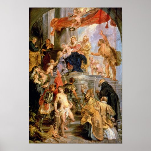 マドンナに即位 ポスター (正面)