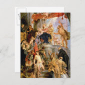 マドンナに即位 ポストカード (正面/裏面)