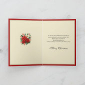 マドンナのクリスマスの祝福 聖母マリア シーズンカード (内部)
