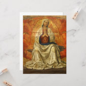 マドンナのグロリア(ヴァージンメアリー即位) カード (正面/裏面インサイチュ)