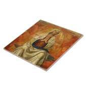 マドンナのグロリア(ヴァージンメアリー即位) タイル (側面)