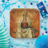 マドンナのグロリア(ヴァージンメアリー即位) ペーパープレート (パーティー)