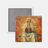 マドンナのグロリア(ヴァージンメアリー即位) マグネット (正面/裏面)