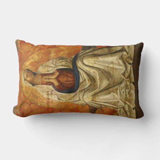 マドンナのグロリア(ヴァージンメアリー即位) ランバークッション (正面)