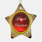 マドンナのザクロ セラミックオーナメント (左)