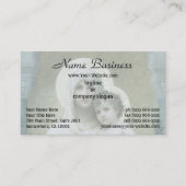 マドンナのバラウィリアム – アドルフ・ブーゲロー 名刺 (正面)