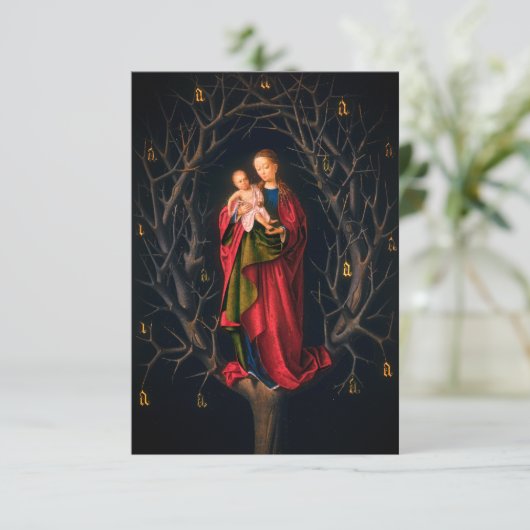 マドンナの乾いた木(ペトルス・クリステス, 1462-5) カード (スタンド正面)