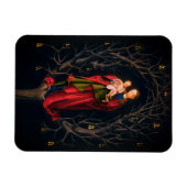 マドンナの乾いた木(ペトルス・クリステス, 1462-5) マグネット (横)