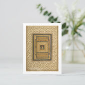 マドンナの写真を持つジャハンガール、碑文 ポストカード (スタンド正面)