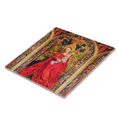 マドンナの天使を使ったバラ造り器 タイル (側面)