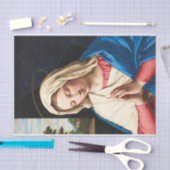 マドンナの祈りの言葉、向こうの風景 薄葉紙 (クラフト)