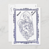 マドンナの詐欺Santacito シーズンポストカード (正面/裏面)