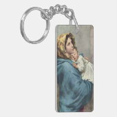 マドンナの通り – 宗教磁石 キーホルダー (正面左)