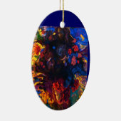 マドンナの黒いオーナメント セラミックオーナメント (右)