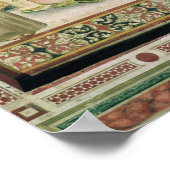 マドンナはアッシジの聖フランシスとともに即位 ポスター (角)