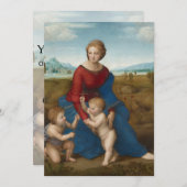 マドンナインメドウラファエル 招待状 (正面/裏面)