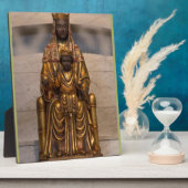 マドンナオブモンセラットブラックマドンナヴァージンメアリー フォトプラーク (側面)