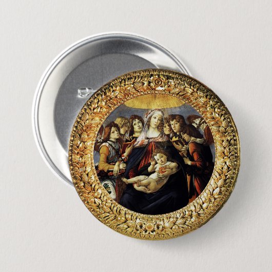 マドンナザクロ 缶バッジ (正面&裏面)