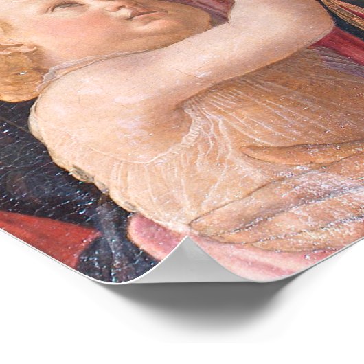 マドンナデルフィシャットホールディングベビーイエス ポスター (角)