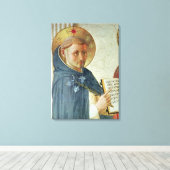 マドンナデレグラデーション、セントドミニク詳細 キャンバスプリント (インサイチュ (ウッドフロア))