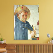 マドンナデレグラデーション、セントドミニク詳細 キャンバスプリント (インサイチュ (リビング))