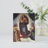 マドンナファインアートバイラファエル ポストカード (スタンド正面)