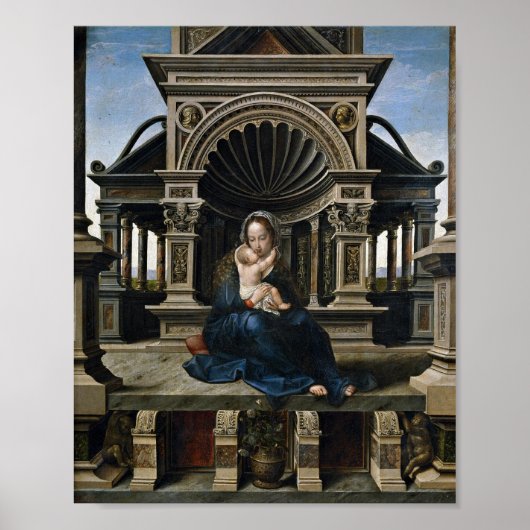 マドンナホールディングベビー ポスター (正面)