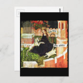 マドンナホールディングホワイトユニコーン ポストカード (正面/裏面)