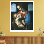 マドンナリッタレオナルドダヴィンチ キャンバスプリント (インサイチュ (リビング))