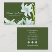 マドンナリリーメディテーションセンター 名刺 (正面/裏面)