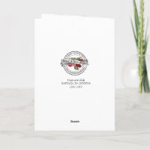 マドンナヴァージンマリーと子供イエス カード (裏面)