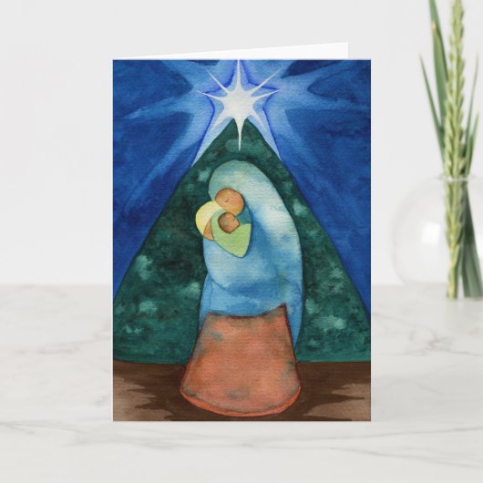 マドンナ及び子供カード シーズンカード (正面)