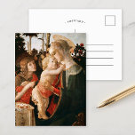 マドンナ子 | Botticelli ポストカード<br><div class="desc">マドンナとSt. John the Baptist (c. 1470-1475)との子はルネッサンスの芸術家サンドロイタリアン・ボッティチェリによる。デザインツールを使用してイメージのカスタム文字を追加したり、イメージをカスタマイズする。</div>