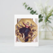 マドンナ運バイエンジェルス(天井フレスコ) ポストカード (スタンド正面)