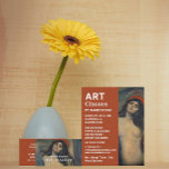 マドンナ1894版Edvard Munch著、アートクラス チラシ<br><div class="desc">マドンナ1894 Version By Edvard Munch,  Art Class 広告 Flyer by The Business Card Store.</div>