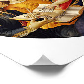 マドンナ・オブ・グレートby Botticelli ポスター (角)