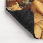 マドンナ・オブ・ケルビムbyアンドレア・マンテグナ マウスパッド (コーナー)