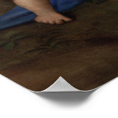 マドンナ・オブ・ゴールドフィンチ・バイ・ラファエル – ポスター (角)