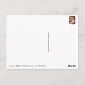 マドンナ・オブ・ゴールドフィンチ ポストカード (裏面)