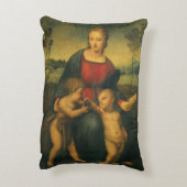 マドンナ・オブ・ゴールドフィンチbyラファエル・サンツィオ アクセントクッション (裏面(縦))