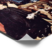 マドンナ・オブ・ザ・ロザリオby Lotto Lorenzo (最高のQuali) ポスター (角)