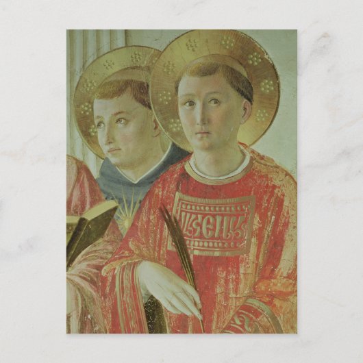 マドンナ・オブ・シャドー、セント・トーマス詳細 ポストカード (正面)