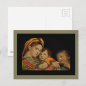 マドンナ・オブ・チェア ポストカード (正面/裏面)